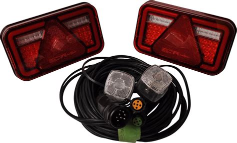 Aspöck Multiled 4 LED Rückleuchten Set 13 polig inklusive