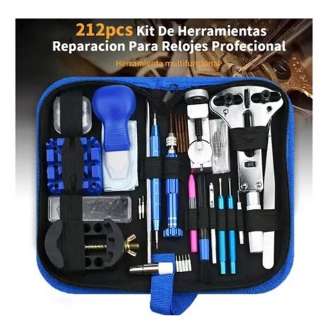 Kit De Herramientas Reparacion Para Reloj Profecional Pcs Mercadolibre