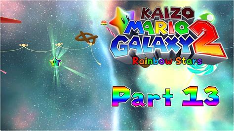 INFINITE RUNNING Kaizo Mario Galaxy 2 Rainbow Stars Part 13 YouTube