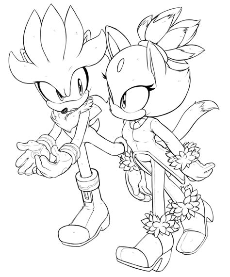 Blaze And Silver by sonicboom53 on DeviantArt