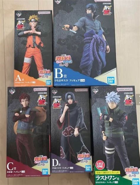 一番賞 Masterlise Naruto 火影忍者 疾風傳 忍之羈絆 A B C D 尾賞 日版 興趣及遊戲 玩具 And 遊戲類 Carousell