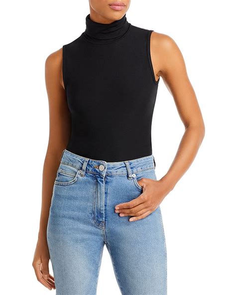 Theory Theory Wendel Sleeveless Turtleneck Top Bloomingdales