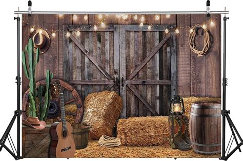 Wolada 10x8ft Western Cowboy Backdrop Western Backdrop