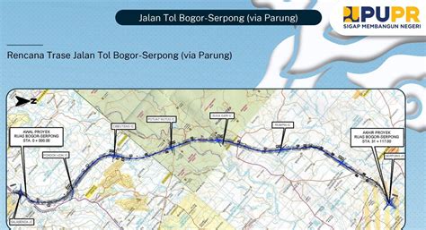 mengintip pembangunan jalan tol bogor serpong  parung landbankcoid