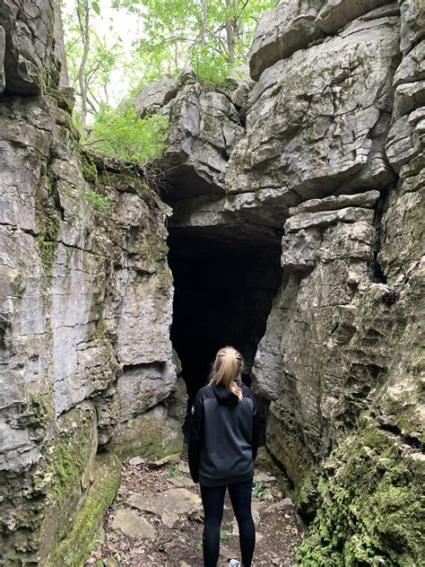 Stone Cut Trail Monte Sano State Park Huntsville Alabama Usa Rhiking