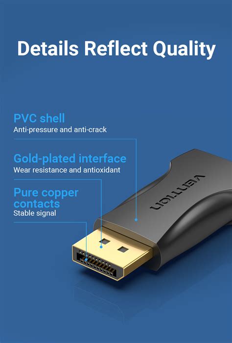 DisplayPort Male to HDMI Female Adapter for desktop laptop TV Projecto