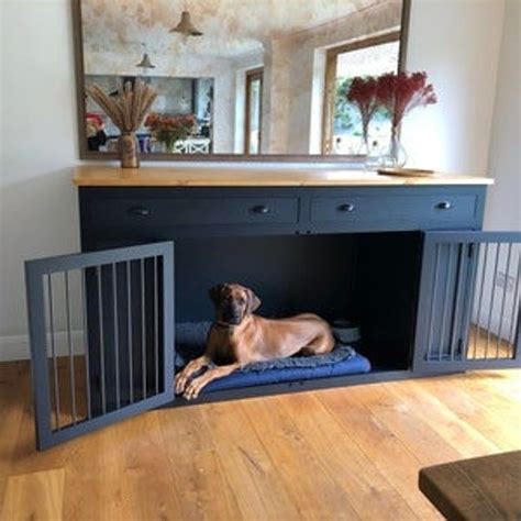 Wooden dog crate dog crate furniture dog crate sideboard dog crate dog ...