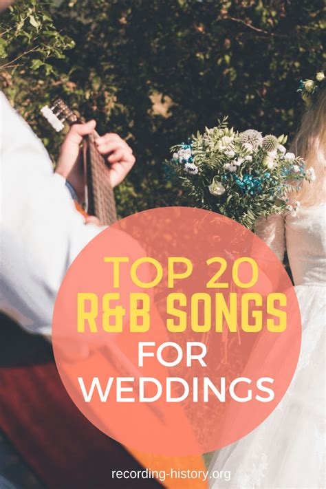 20+ Best R&B Songs & Lyrics to Play on your Wedding 2025