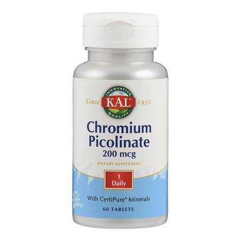 Supplementa Chrom Picolinat 200 Mcg KAL Tabletten Deine Apotheke