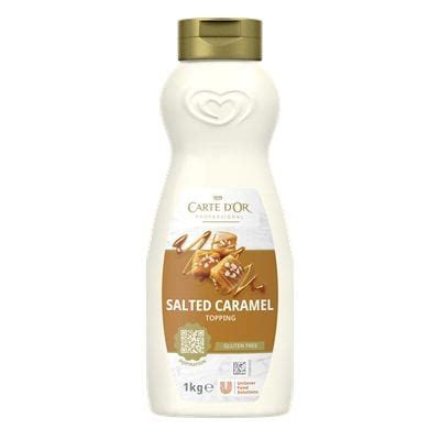 Carte Dor Professional Sirope Caramelo Salado Sin Gluten Botella L