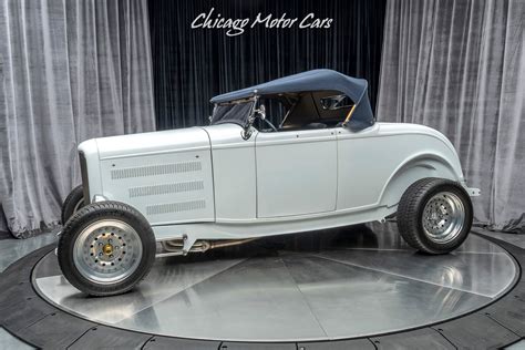 Used 1932 Ford Custom Roadster BUILT BY MIDWEST STREET CUSTOMS 5 7