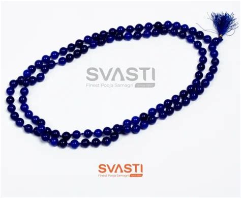 Round Beads Hakik Mala Blue Size 6 MM At Rs 250 Piece In Bengaluru