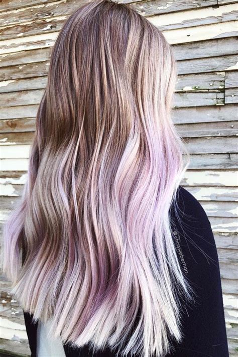 Lilac Hair Color Looks