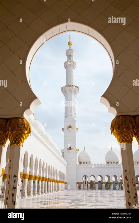 Sheikh Zayed Grand Mosque Abu Dabhi Emirate Of Abu Dhabi Eau