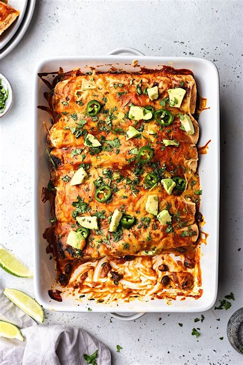 Black Bean And Sweet Potato Enchiladas Artofit