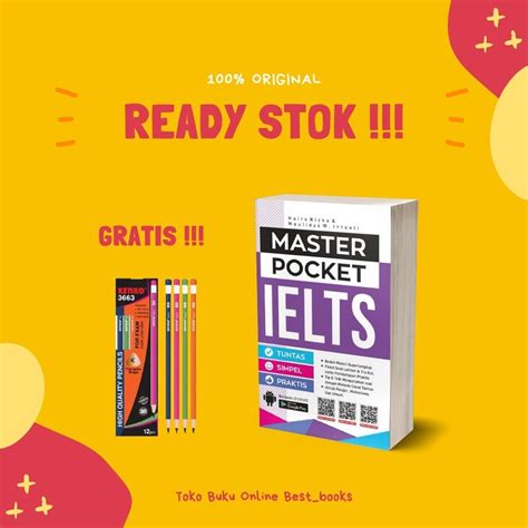 Jual BUKU MASTER POCKET IELTS BUKU POCKET IELTS Shopee Indonesia