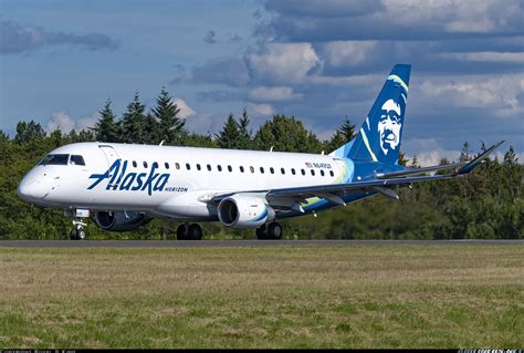 Embraer 175lr Erj 170 200lr Alaska Airlines Horizon Air