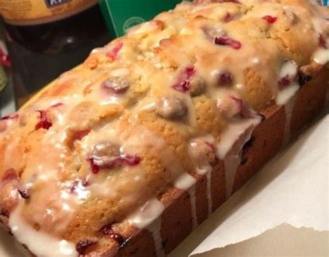 Lemon Cranberry Bread With Buttermilk Glaze TINSUF