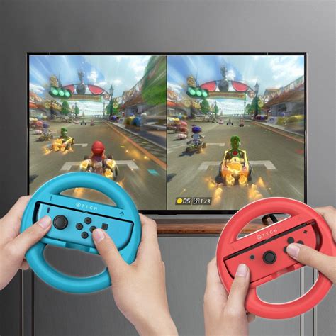 Nintendo Switch Steering Wheel Set » Petagadget