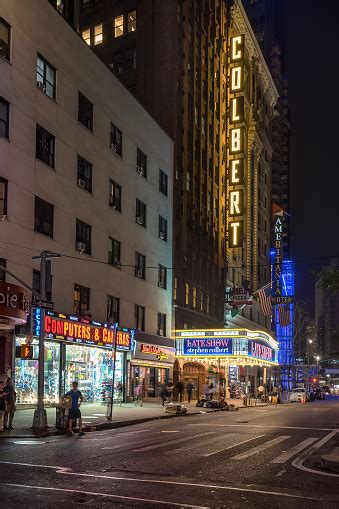 The Ed Sullivan Theatre In New York Stock Photo Download Image Now