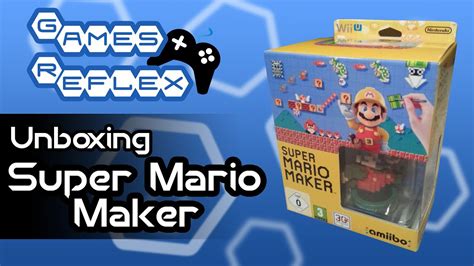 Super Mario Maker Unboxing Edici N Coleccionista Youtube