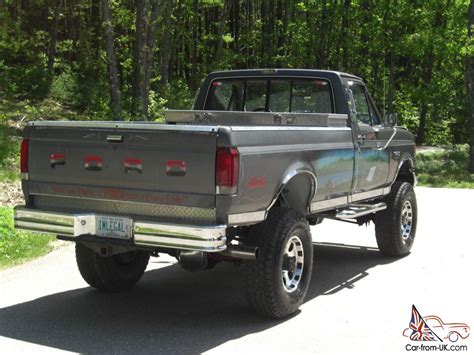 1987 Ford F 350 6 9l Diesel 5 Speed 4x4 Immaculate Show Truck Dump Bed Lifted