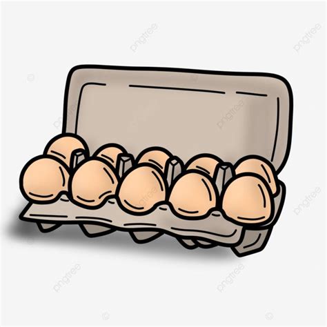 Chicken, S Egg In The Paper Box, Egg, Farm PNG Transparent Clipart ...