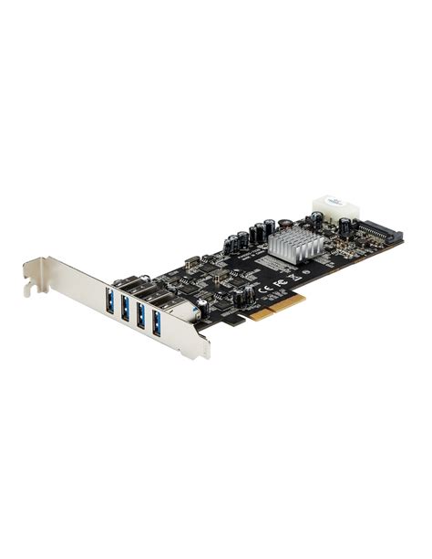 StarTech Adaptador Tarjeta PCI Express PCI E 4 Puertos USB 3 0 UASP