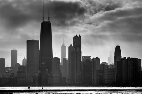 Chicago Skyline Silhouette - Etsy