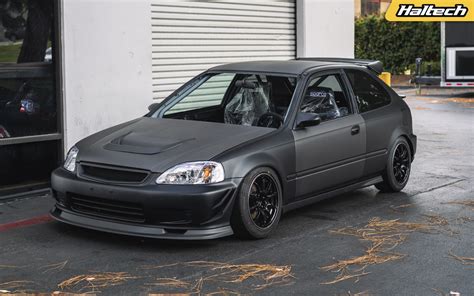 Mickey's RWD Turbo Civic - Haltech