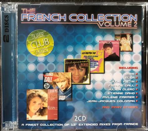 French Collection Vol Compilation Cd Versions Longues Ann Es Eur