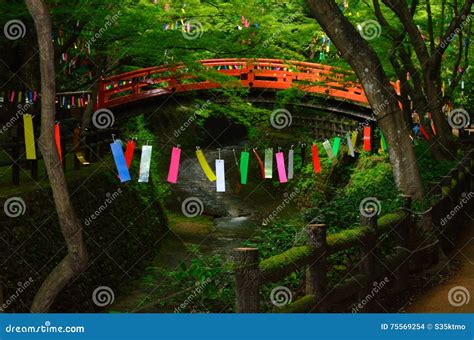 Festival De Tanabata Au Japon Photo Stock Image Du Juillet Trottoir