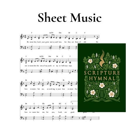 Be Still And Know Sheet Music Scripture Hymnal