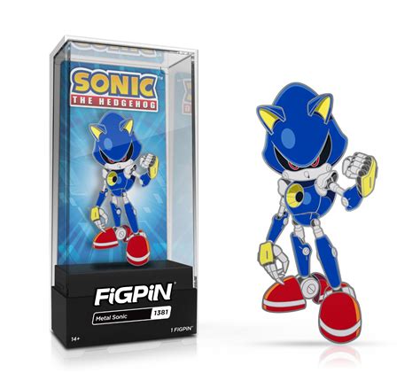 Nycc 2023 Figpin Sonic The Hedgehog Metal Sonic 1381 Pin Le 750