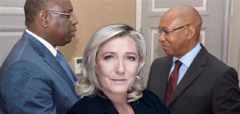 Don De Pr S De Milliards Marine Le Pen L Ancien Pm Hadjibou