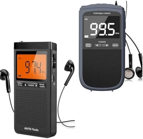 Amazon AM FM Walkman Radio 900mAh Rechargeable Portable Transistor