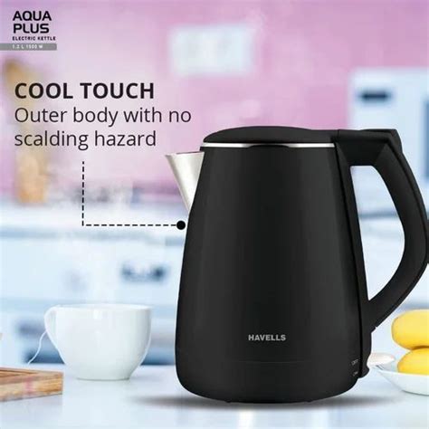 Havells AQUA PLUS 1500W 1 2L Electric Kettle Double Layered Cool Touch