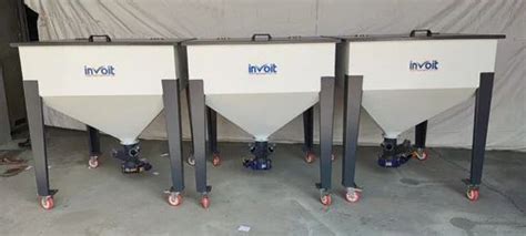 stainless steel material storage bin  piece  ahmedabad