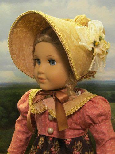 Summer Gown Caroline Abbott 1812 Regency Era American Girl Doll 18in