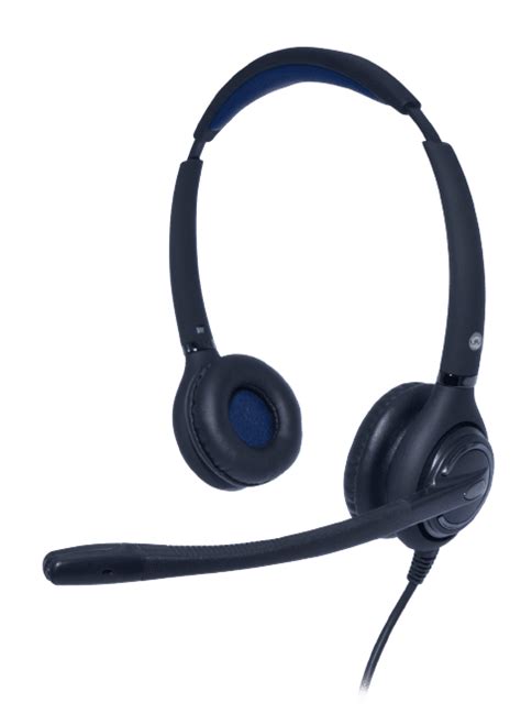 Wired Call Centre Headset Plx Connector Binaural