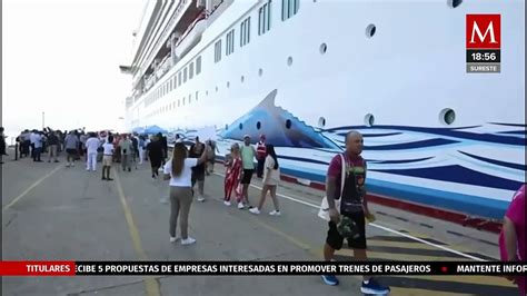 Crucero Norwegian Bliss Arriba Al Puerto De Acapulco Es El Primero De