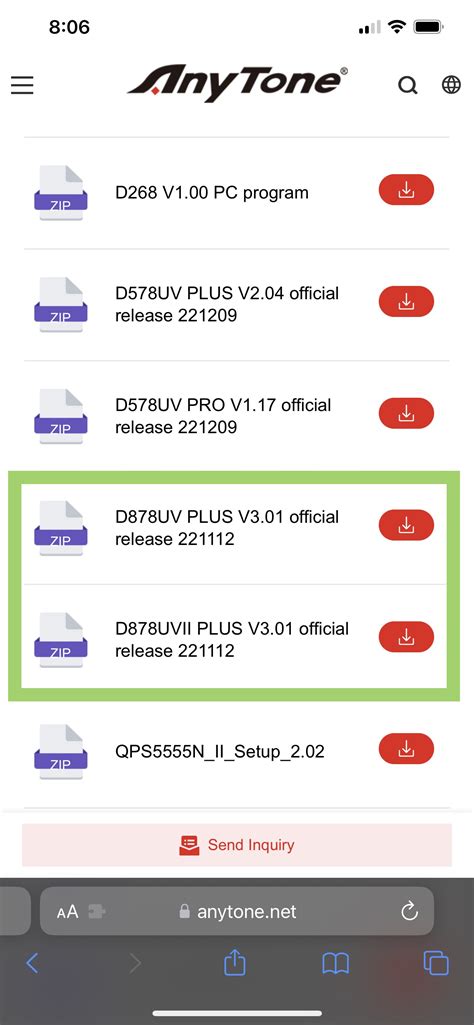 ANYTONE-878@groups.io | FIRMWARE UPDATE ANYTONE 878UV I and II V3.01 ...