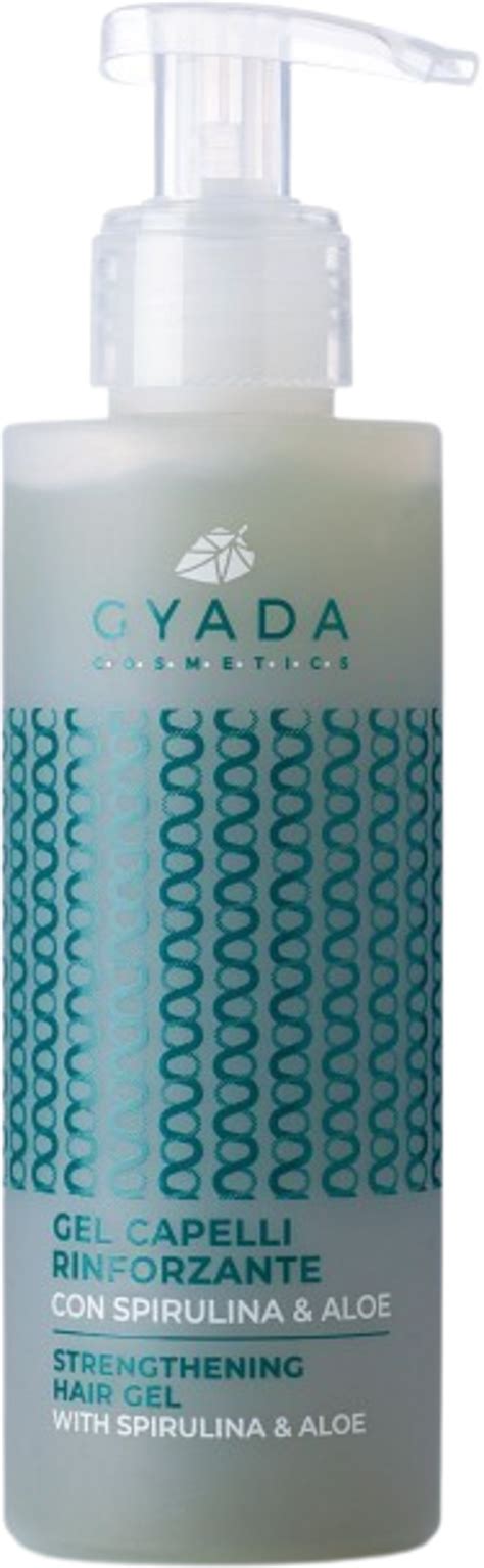 Gyada Cosmetics Strengthening Hair Gel With Spirulina Aloe Ml