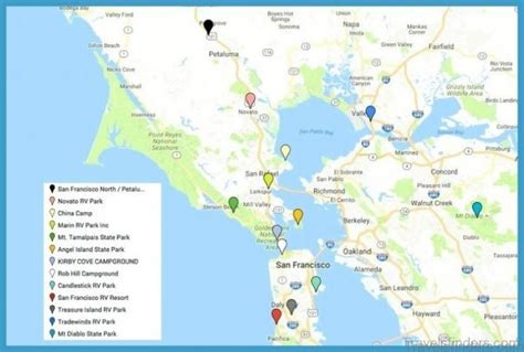 San Francisco Map Tourist Attractions - TravelsFinders.Com