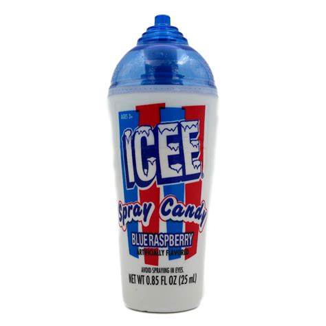 Icee Spray Candy Blue Raspberry 25 Ml Hello America