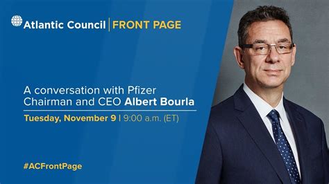 A Conversation With Pfizer Chairman And Ceo Albert Bourla Youtube