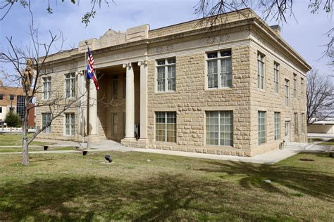 The Dimmit County Courthouse Is Located In Carrizo Springs Texas