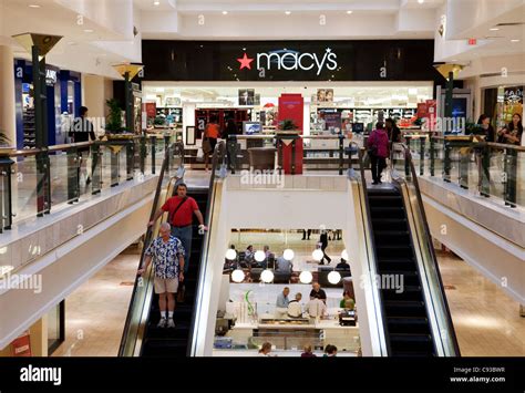 Macys Department Store Montgomery Shopping Mall Washington Dc Usa