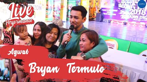 Bryan Termulo Agwat Live Performance YouTube Music