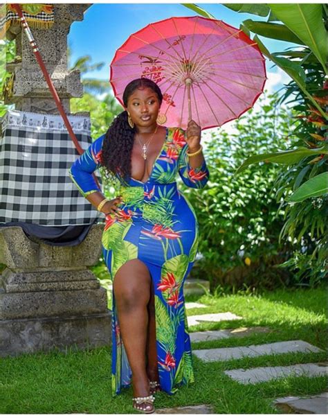 Ivorian Beautiful And Curvy Model Jessica Is Trending Online Because Of